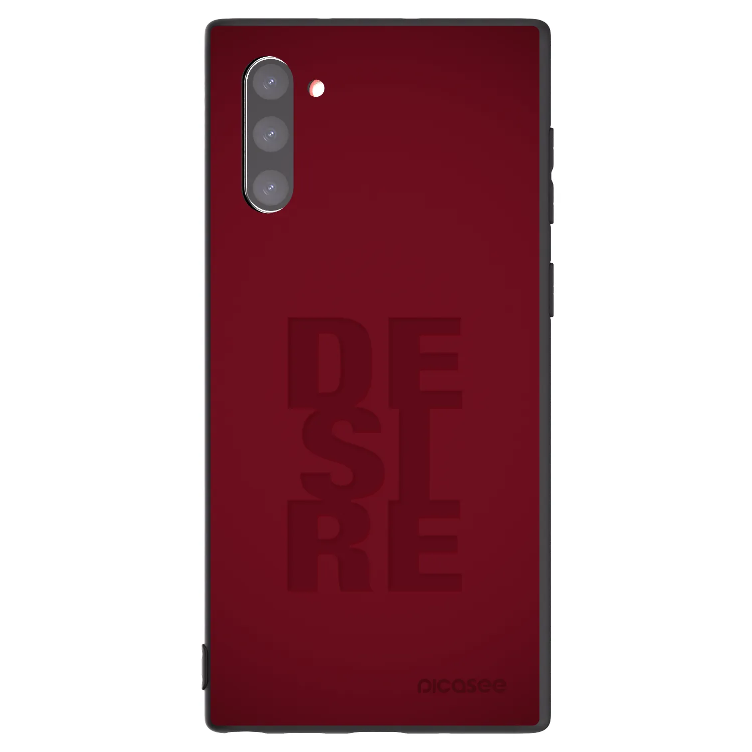 Picasee husă neagră din silicon pentru Samsung Galaxy Note 10 N970F - Desire