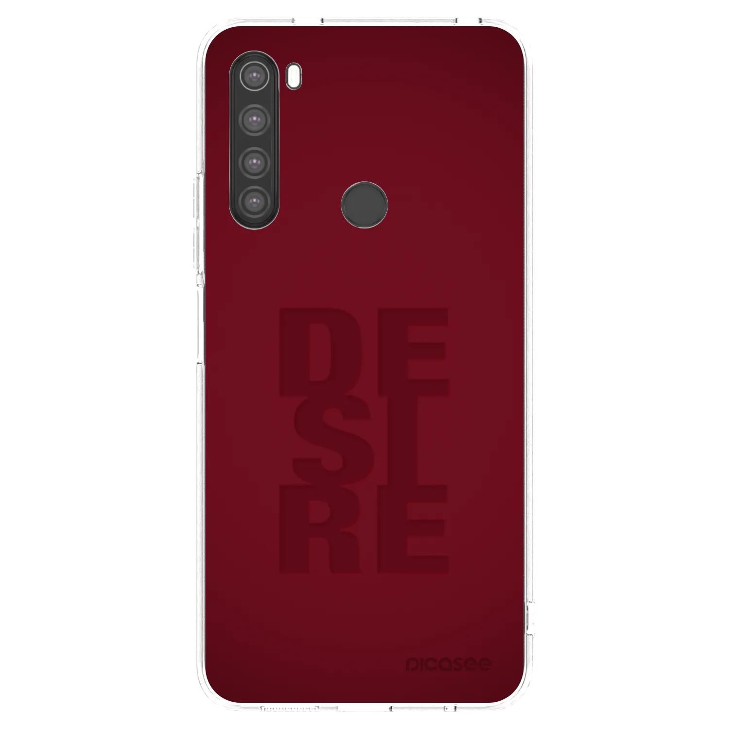 Picasee husă transparentă din silicon pentru Xiaomi Redmi Note 8 - Desire