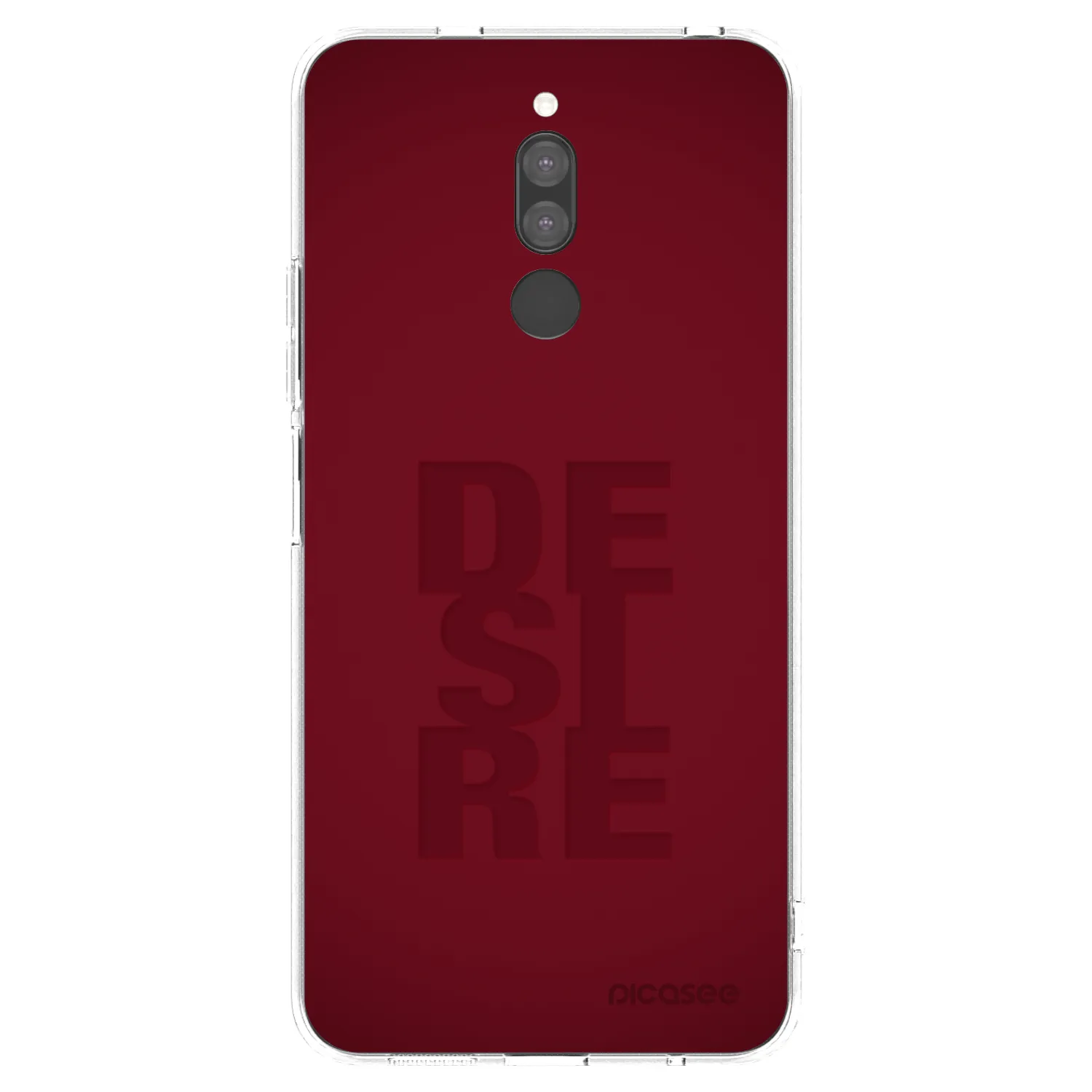 Picasee husă transparentă din silicon pentru Xiaomi Redmi 8 - Desire