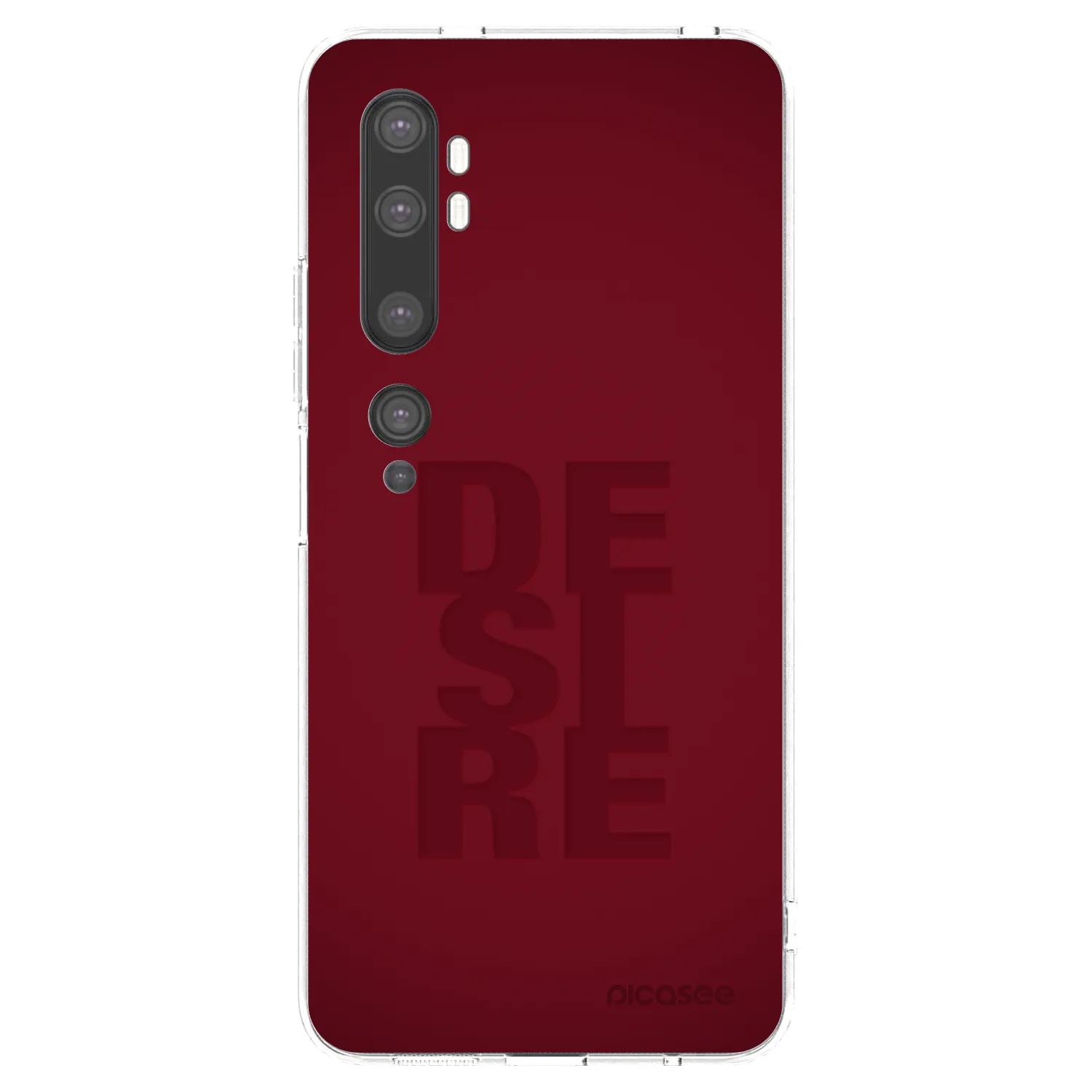 Picasee husă transparentă din silicon pentru Xiaomi Mi Note 10 (Pro) - Desire