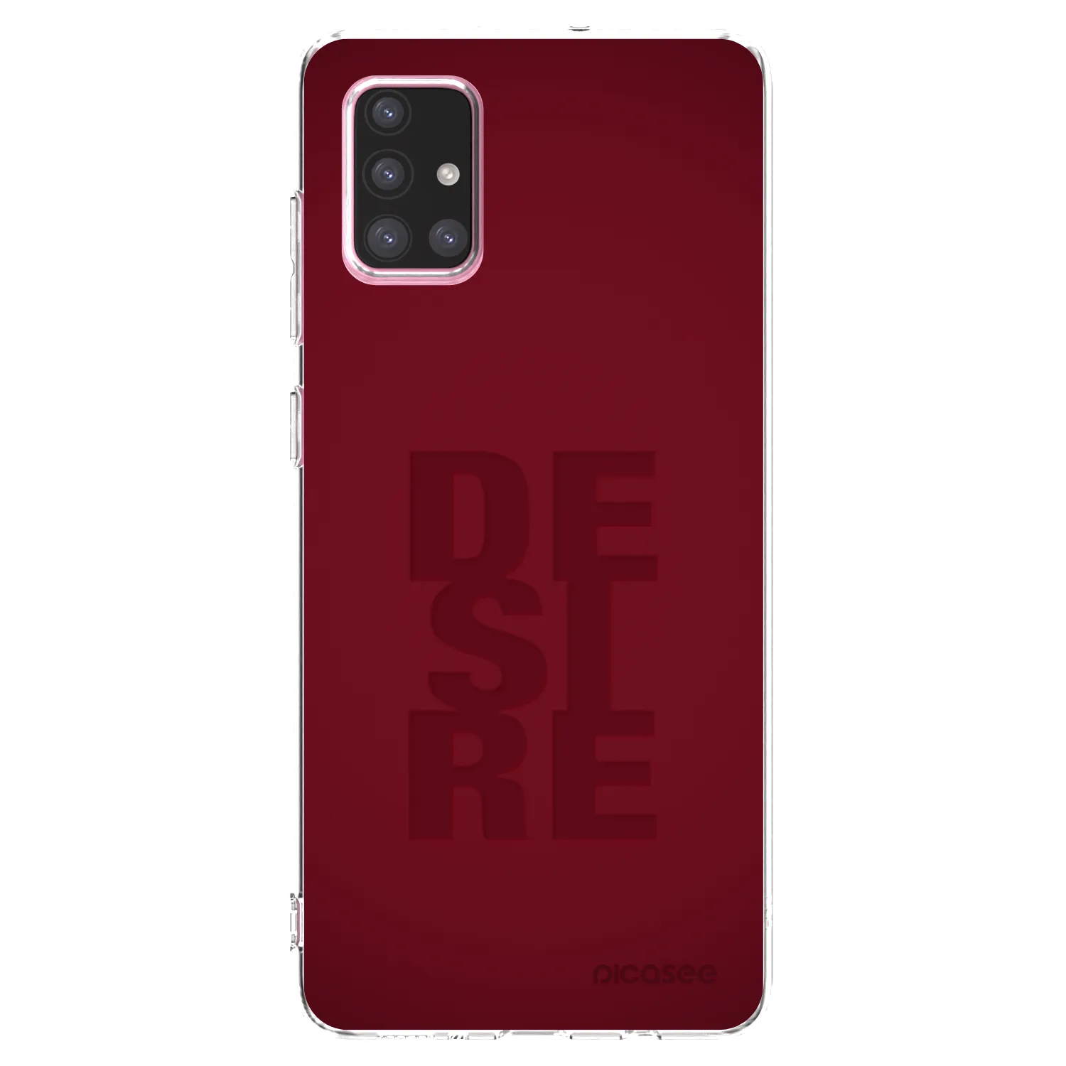 Picasee husă transparentă din silicon pentru Samsung Galaxy A71 A715F - Desire
