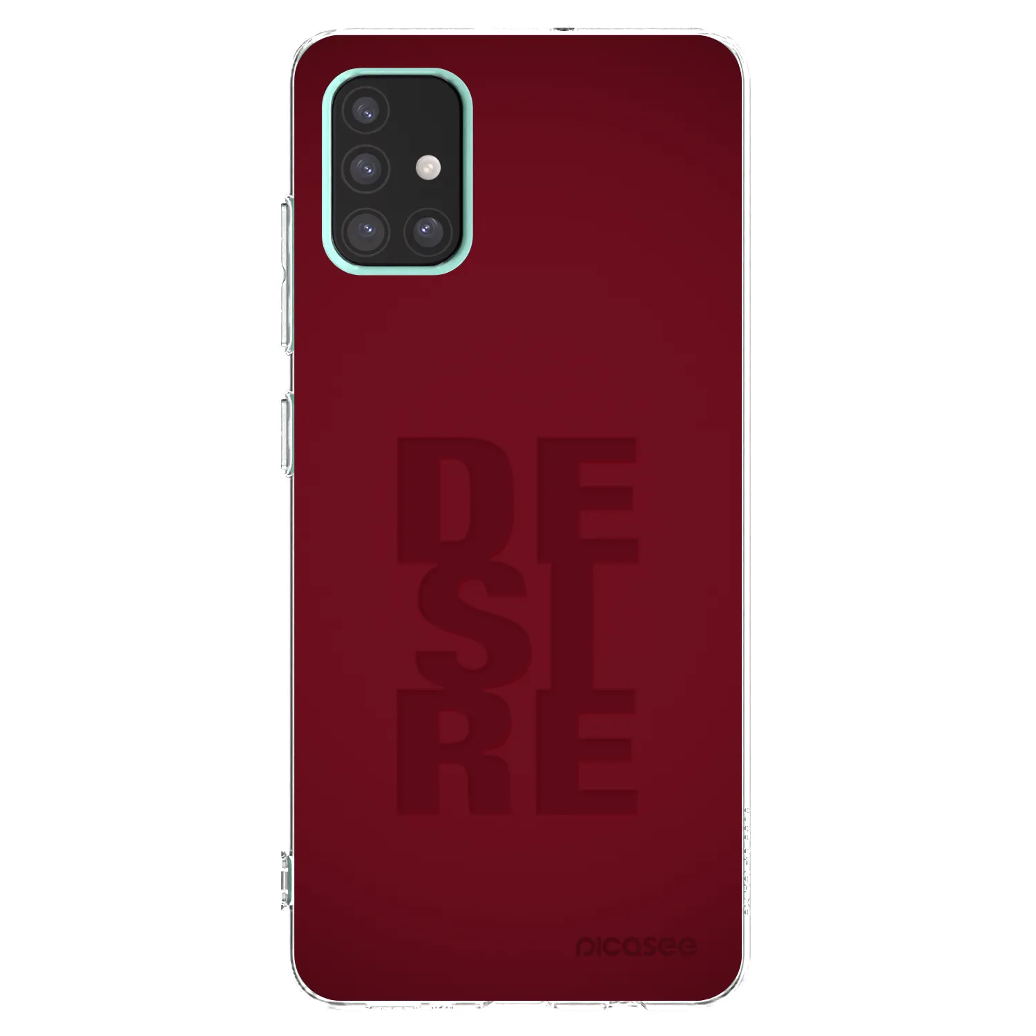 Picasee husă transparentă din silicon pentru Samsung Galaxy A51 A515F - Desire
