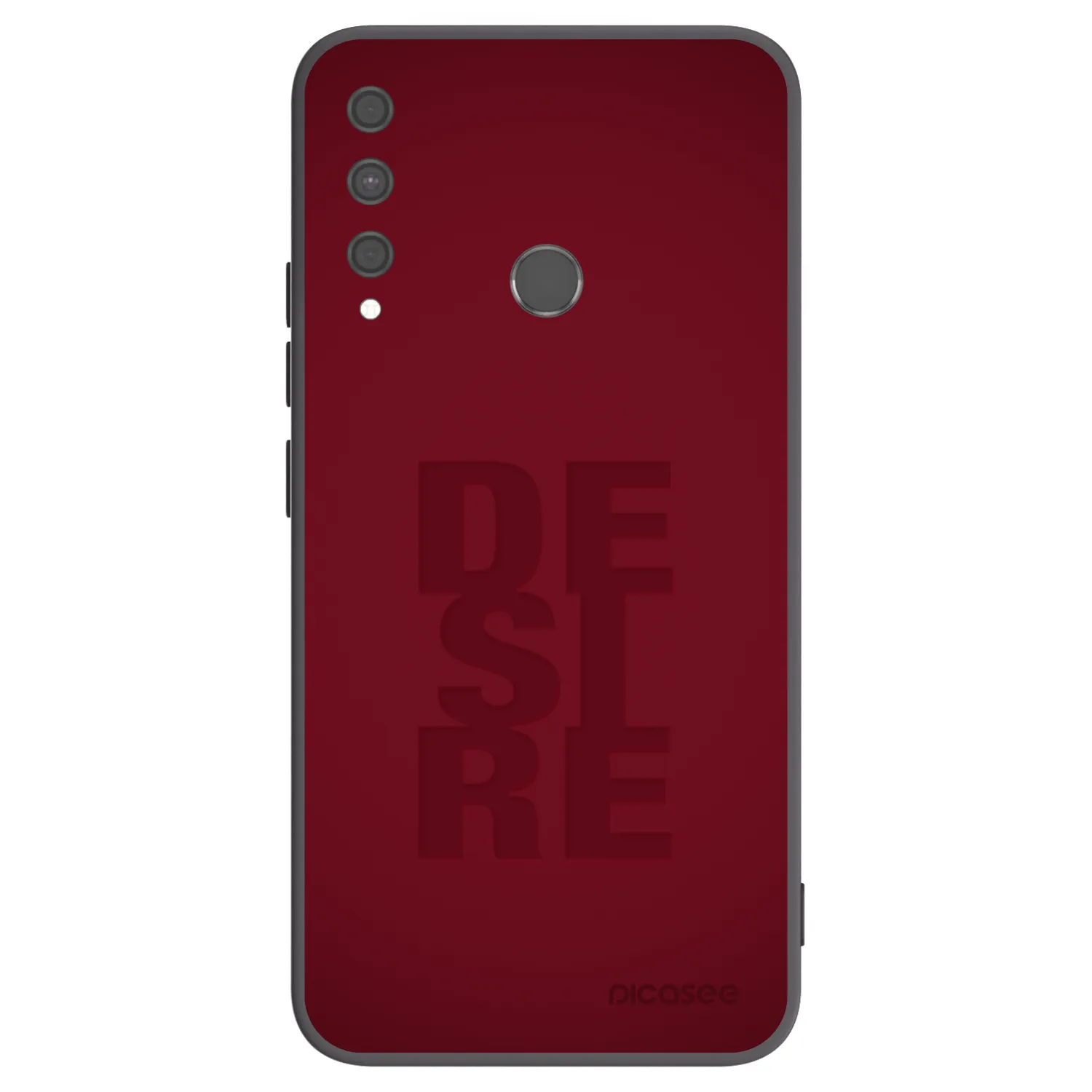 Picasee husă neagră din silicon pentru Huawei P40 Lite E - Desire