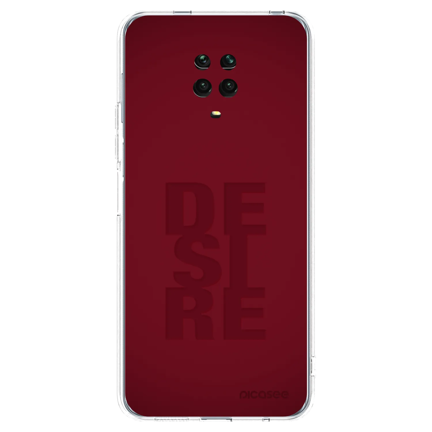 Picasee husă transparentă din silicon pentru Xiaomi Redmi Note 9 Pro - Desire