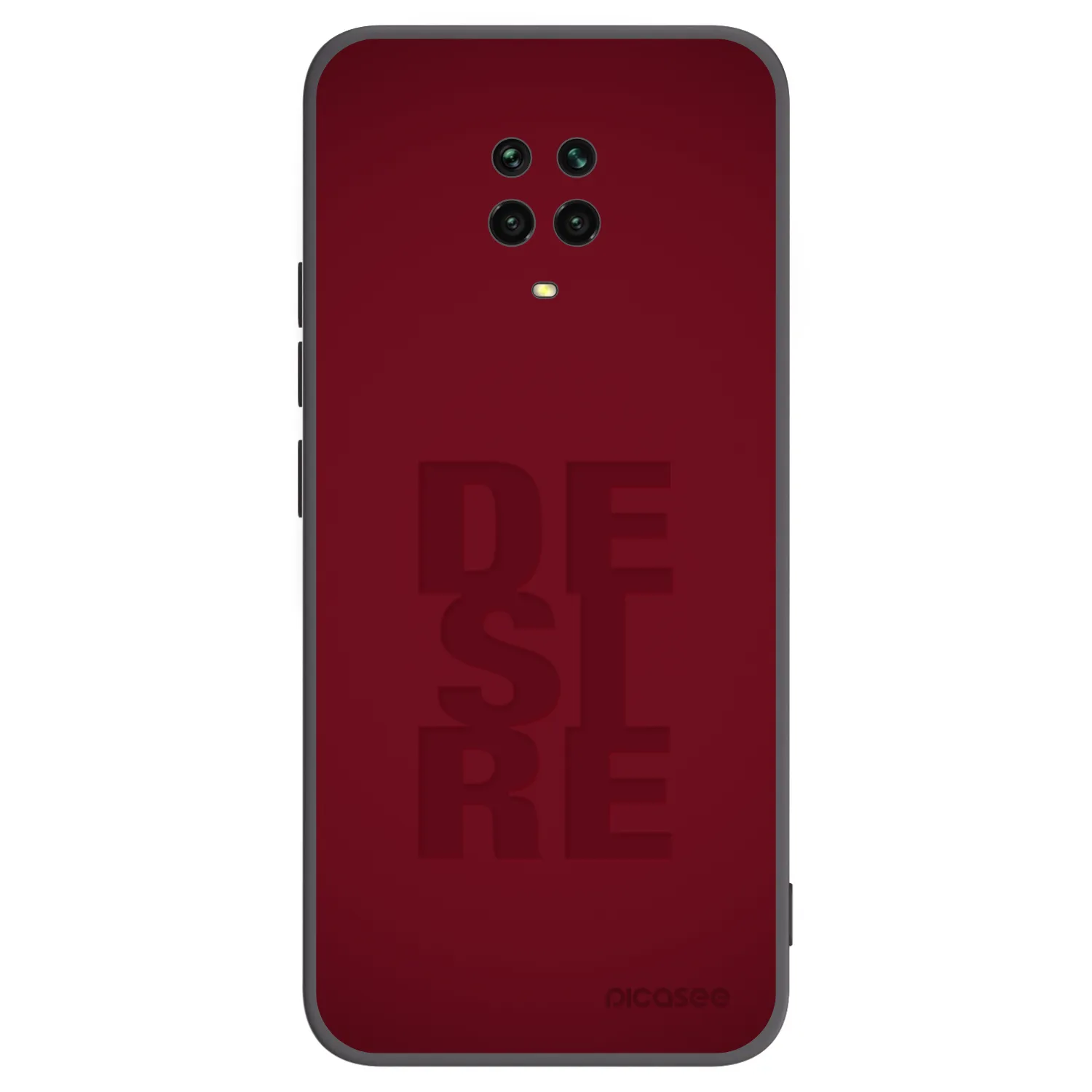 Picasee husă neagră din silicon pentru Xiaomi Redmi Note 9 Pro - Desire