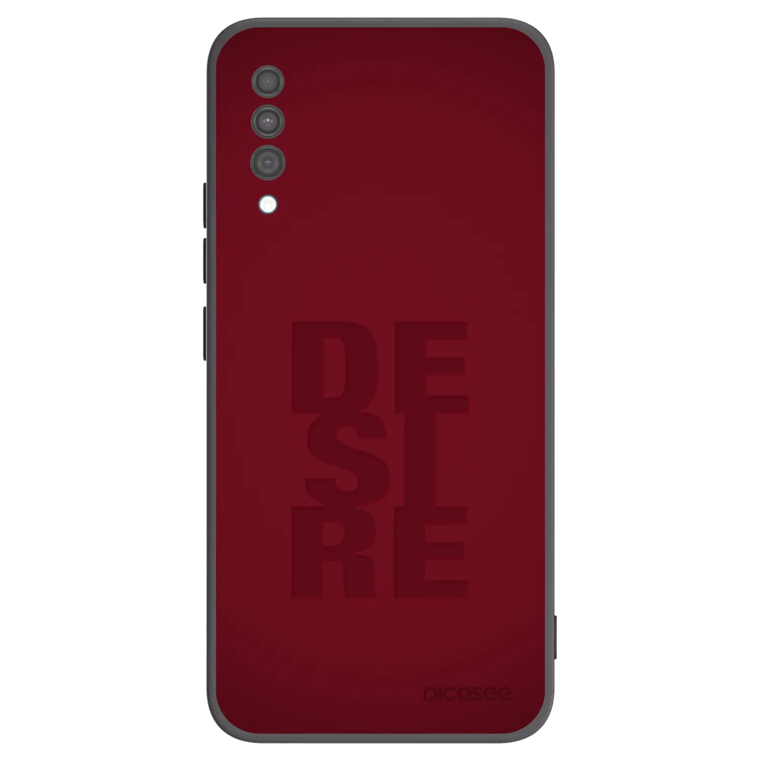 Picasee husă neagră din silicon pentru Samsung Galaxy A30s A307F - Desire