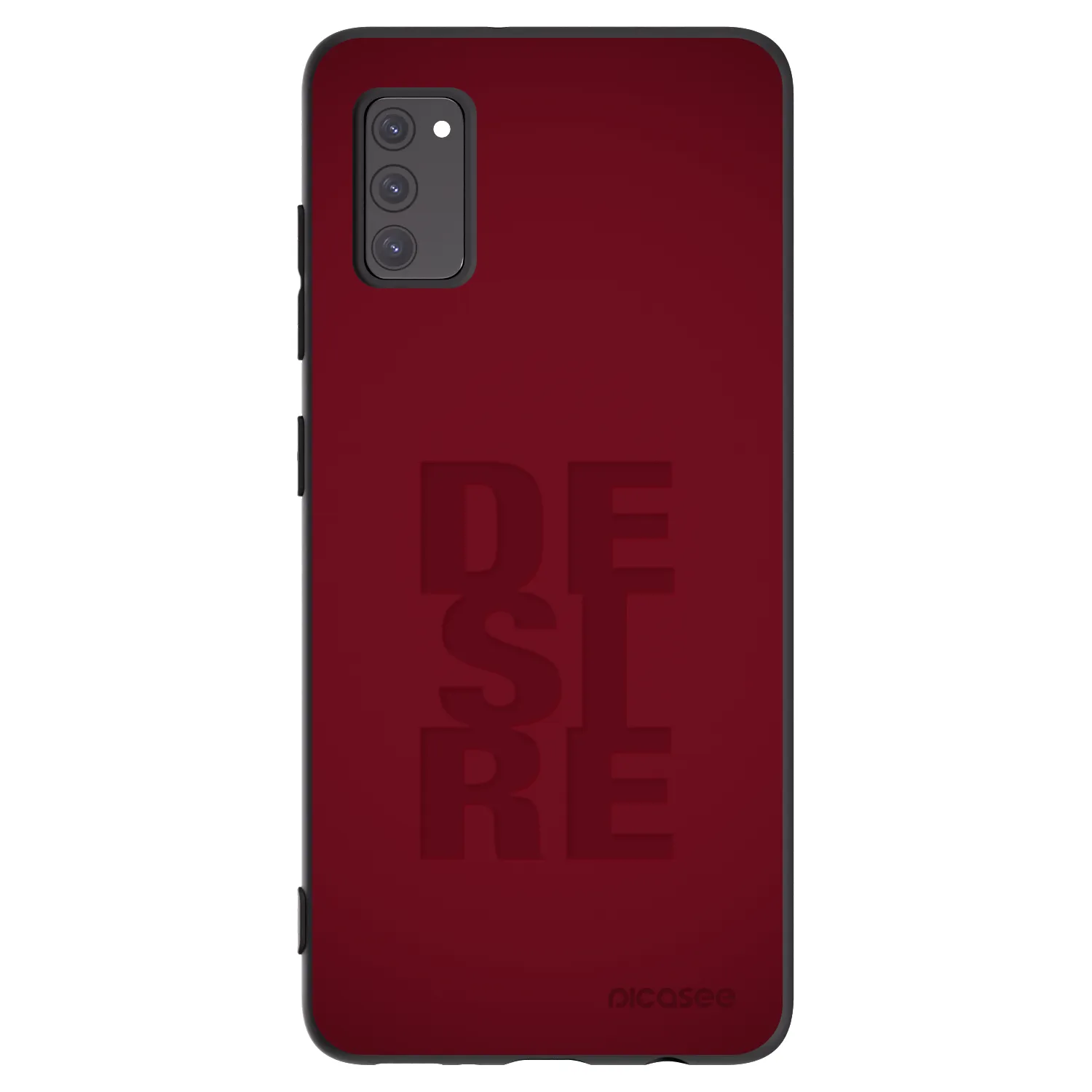 Picasee husă neagră din silicon pentru Samsung Galaxy A41 A415F - Desire