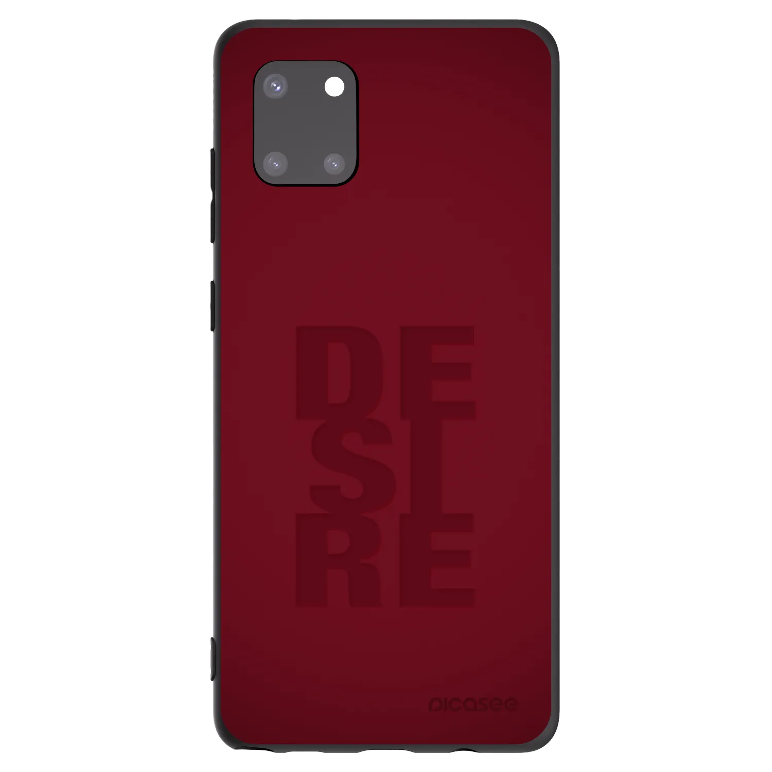 Picasee husă neagră din silicon pentru Samsung Galaxy Note 10 Lite N770F - Desire