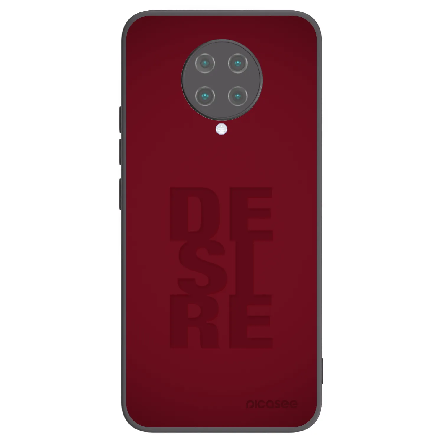 Picasee husă neagră din silicon pentru Xiaomi Poco F2 Pro - Desire