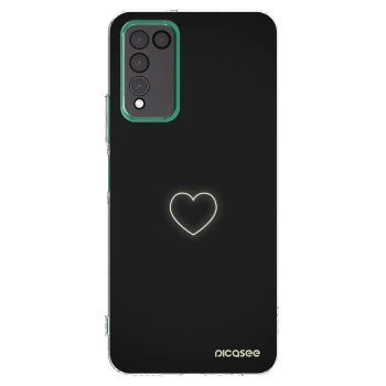 Picasee husă transparentă din silicon pentru Honor 10X Lite - Heart