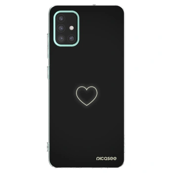 Picasee husă transparentă din silicon pentru Samsung Galaxy M31s - Heart