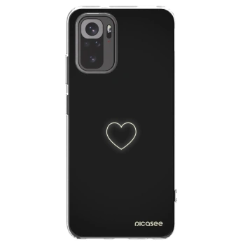 Picasee husă transparentă din silicon pentru Xiaomi Redmi Note 10S - Heart