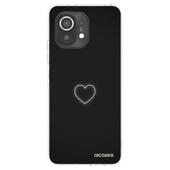 Picasee husă transparentă din silicon pentru Xiaomi Mi 11 - Heart