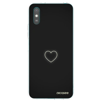 Picasee husă transparentă din silicon pentru Xiaomi Redmi 9AT - Heart