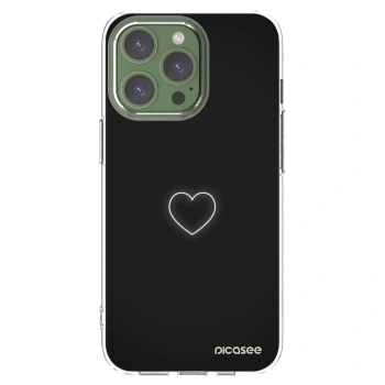 Picasee husă transparentă din silicon pentru Apple iPhone 13 Pro - Heart