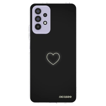 Picasee husă transparentă din silicon pentru Samsung Galaxy A32 4G SM-A325F - Heart