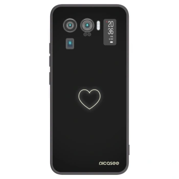 Picasee husă neagră din silicon pentru Xiaomi Mi 11 Ultra - Heart