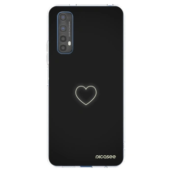 Picasee husă transparentă din silicon pentru Realme 7 - Heart
