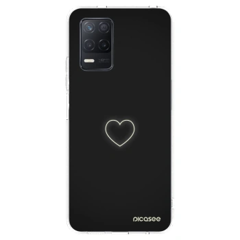 Picasee husă transparentă din silicon pentru Realme 8 5G - Heart