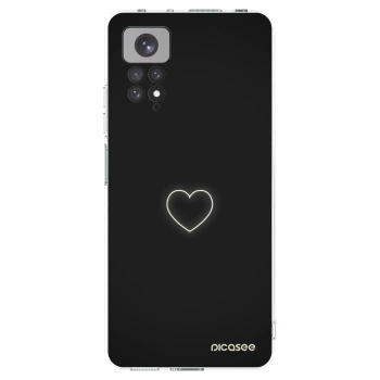 Picasee husă transparentă din silicon pentru Xiaomi Redmi Note 11S 4G - Heart