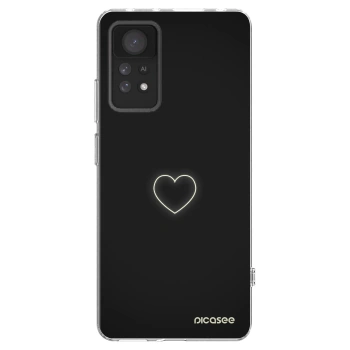 Picasee husă transparentă din silicon pentru Xiaomi Redmi Note 11 Pro 5G - Heart