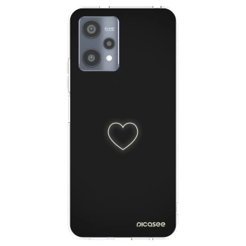 Picasee husă transparentă din silicon pentru Realme 9 Pro 5G - Heart