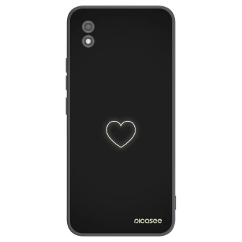 Picasee husă neagră din silicon pentru Realme C11 (2021) - Heart