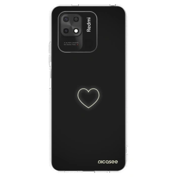 Picasee husă transparentă din silicon pentru Xiaomi Redmi 10C - Heart