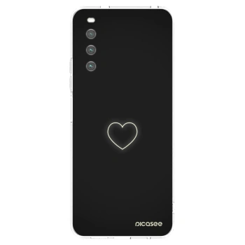 Picasee husă transparentă din silicon pentru Sony Xperia 10 IV 5G - Heart