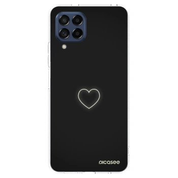 Picasee husă transparentă din silicon pentru Samsung Galaxy M53 5G - Heart