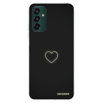 Picasee husă transparentă din silicon pentru Samsung Galaxy M13 M135F - Heart