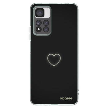 Picasee husă transparentă din silicon pentru Xiaomi Redmi Note 11 Pro+ 5G - Heart