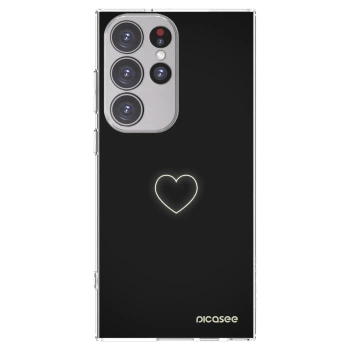 Picasee husă transparentă din silicon pentru Samsung Galaxy S23 Ultra 5G - Heart