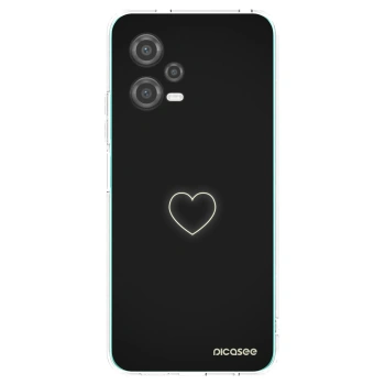 Picasee husă transparentă din silicon pentru Xiaomi Poco X5 - Heart