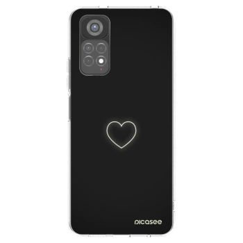 Picasee husă transparentă din silicon pentru Xiaomi Redmi Note 11S 5G - Heart
