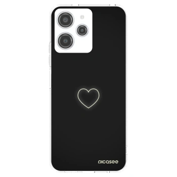 Picasee husă transparentă din silicon pentru Xiaomi Redmi 12 4G - Heart