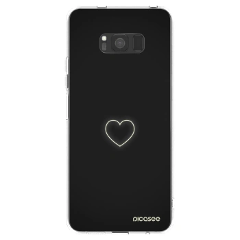 Picasee husă transparentă din silicon pentru Samsung Galaxy S8 G950F - Heart