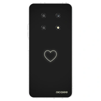 Picasee husă transparentă din silicon pentru Honor Magic4 Lite 5G - Heart