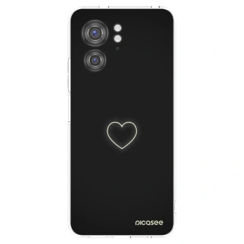 Picasee husă transparentă din silicon pentru Motorola Edge 40 - Heart