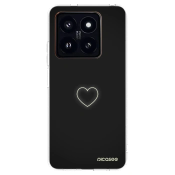 Picasee husă transparentă din silicon pentru Xiaomi 14 Pro - Heart