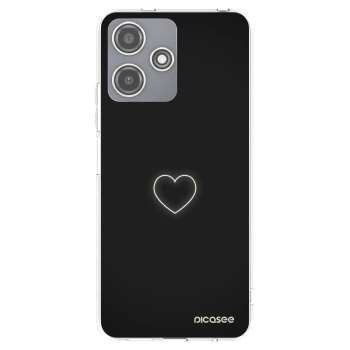 Picasee husă transparentă din silicon pentru Xiaomi Redmi 12 5G - Heart