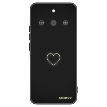 Picasee husă neagră din silicon pentru Realme 11 Pro+ - Heart