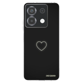 Picasee husă transparentă din silicon pentru Xiaomi Poco X6 - Heart