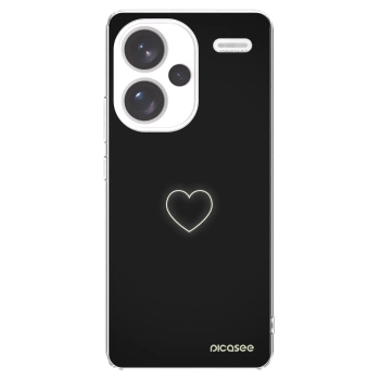 Picasee husă transparentă din silicon pentru Xiaomi Redmi Note 13 Pro+ 5G - Heart