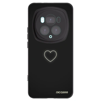 Picasee husă neagră din silicon pentru Honor Magic6 Pro - Heart