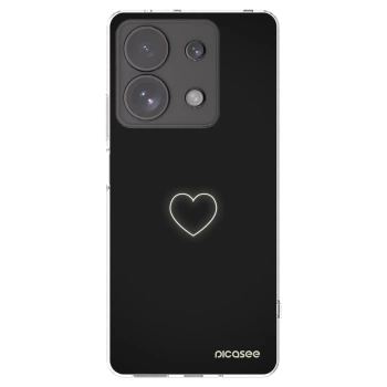 Picasee husă transparentă din silicon pentru Xiaomi Redmi Note 13 Pro 4G - Heart