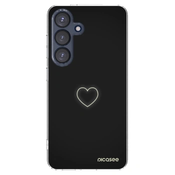 Picasee husă transparentă din silicon pentru Samsung Galaxy S25 5G - Heart