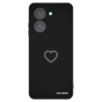 Picasee husă neagră din silicon pentru Xiaomi Redmi A5 - Heart