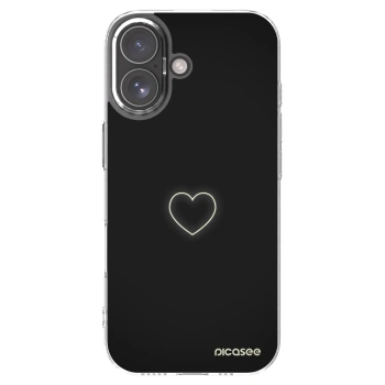 Picasee husă transparentă din silicon pentru Apple iPhone 17 - Heart