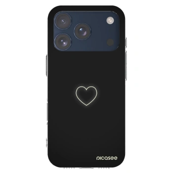 Picasee husă transparentă din silicon pentru Apple iPhone 17 Pro - Heart